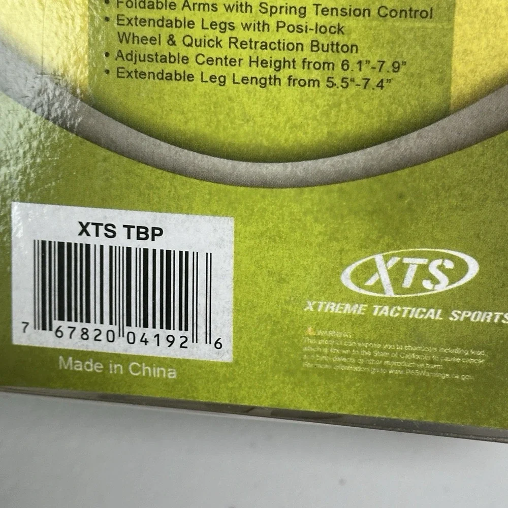 XTS Tactical Rifle‎ Bipod Extendable Legs With Posi-Lock - XTS-TBP